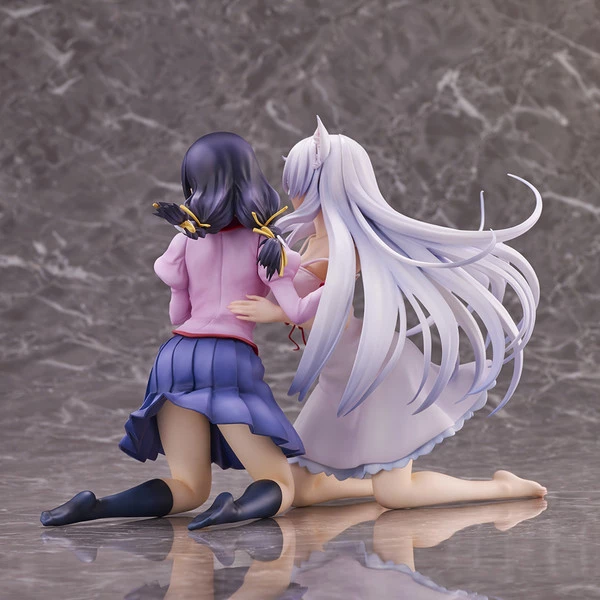 UNION CREATIVE Tsubasa Hanekawa (Re-run) Nekomonogatari Figure Set - Image 5