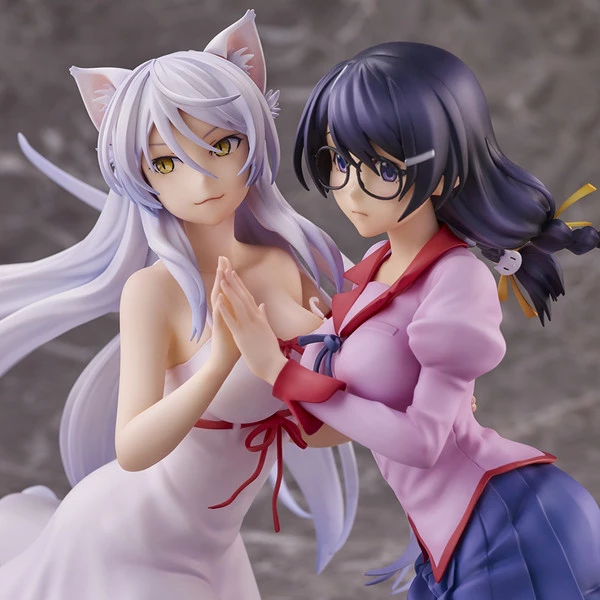 UNION CREATIVE Tsubasa Hanekawa (Re-run) Nekomonogatari Figure Set - Image 7