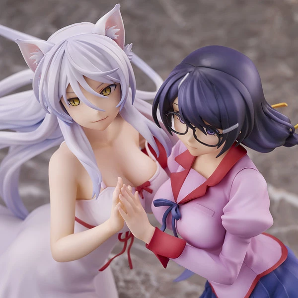 UNION CREATIVE Tsubasa Hanekawa (Re-run) Nekomonogatari Figure Set - Image 8