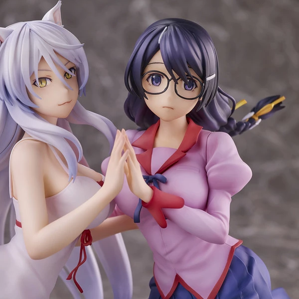 UNION CREATIVE Tsubasa Hanekawa (Re-run) Nekomonogatari Figure Set - Image 9