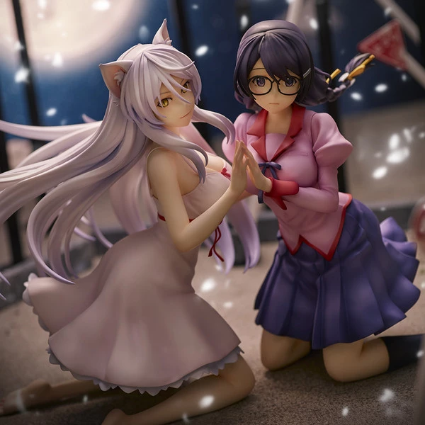 UNION CREATIVE Tsubasa Hanekawa (Re-run) Nekomonogatari Figure Set - Image 11