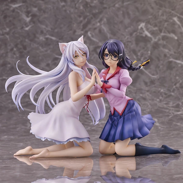 UNION CREATIVE Tsubasa Hanekawa (Re-run) Nekomonogatari Figure Set