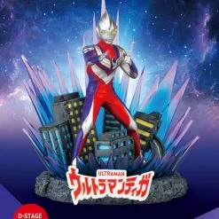BEAST KINGDOM Ultraman Tiga D-Stage Ver Ultraman Figure