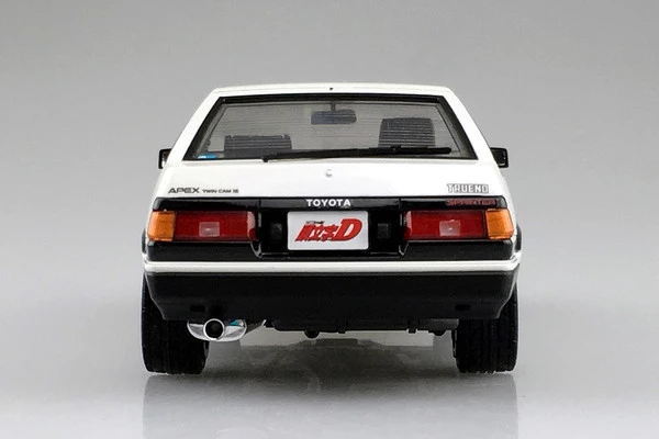 AOSHIMA AE86 TRUENO (Re-run) Project-D Ver Toyota Fujiwara Takumi Initial D 1/24 Model Kit - Image 5