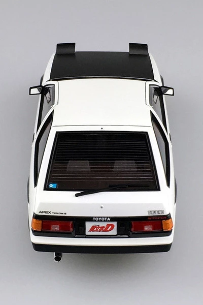AOSHIMA AE86 TRUENO (Re-run) Project-D Ver Toyota Fujiwara Takumi Initial D 1/24 Model Kit - Image 7