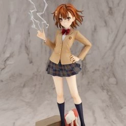 KOTOBUKIYA Mikoto Misaka 15th Anniversary Ver A Certain Scientific Railgun Statue Figure
