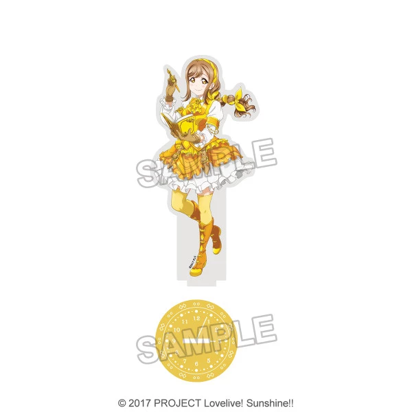BANDAI NAMCO ARTS Love Live! Sunshine!! Hanamaru Kunikida Deka Acrylic Stand - Image 2