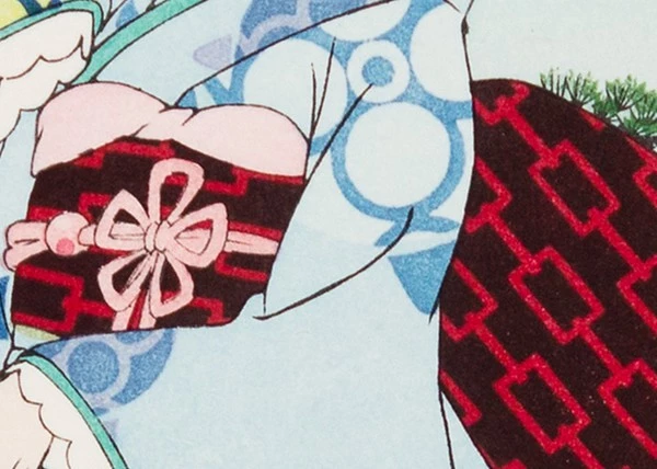 KADOKAWA Rem (Re-run) Re:ZERO Starting Life In Another World Ukiyo-e Woodblock Print (Import) - Image 3