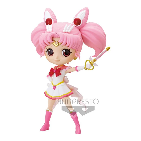 BANPRESTO Super Sailor Chibi Moon Kaleidoscope Ver Pretty Guardian Sailor Moon Eternal Q Posket Prize Figure