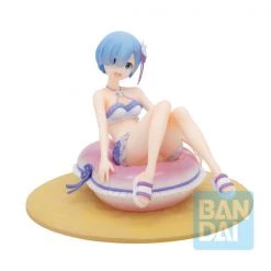 BANDAI FIGURE Rem Vacation Ver Re:ZERO Ichiban Figure