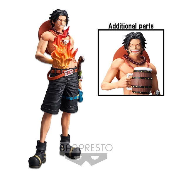 BANPRESTO Portgas D Ace Grandista Nero Ver One Piece Prize Figure