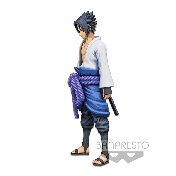 BANPRESTO Sasuke Uchiha Naruto Shippuden Grandista Manga Dimensions Prize Figure - Image 3