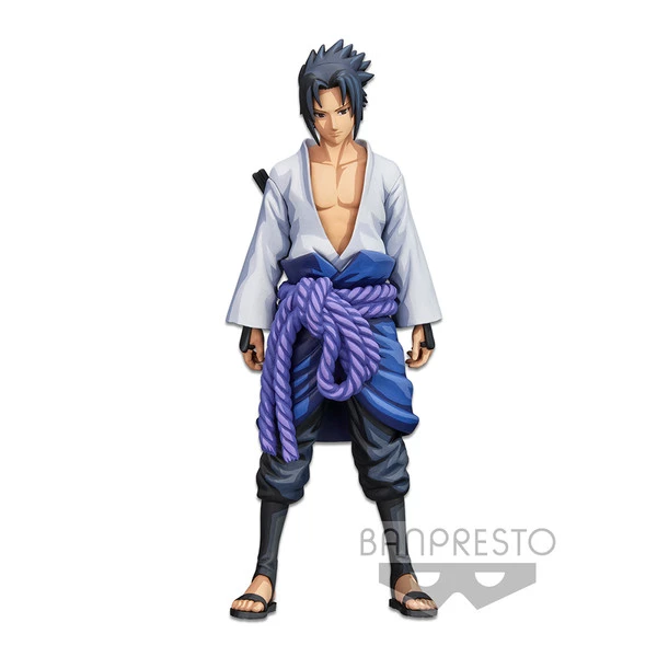 BANPRESTO Sasuke Uchiha Naruto Shippuden Grandista Manga Dimensions Prize Figure - Image 6