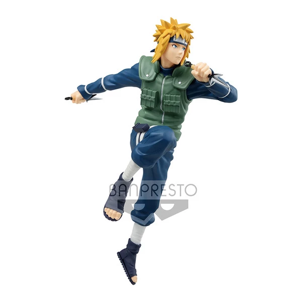 BANPRESTO Minato Namikaze Naruto Shippuden Vibration Stars Prize Figure - Image 2