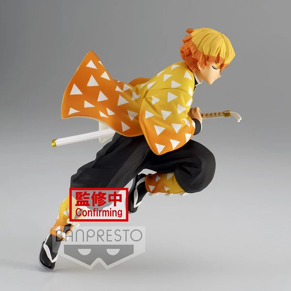 BANPRESTO Zenitsu Agatsuma Demon Slayer Vibration Stars Prize Figure - Image 2