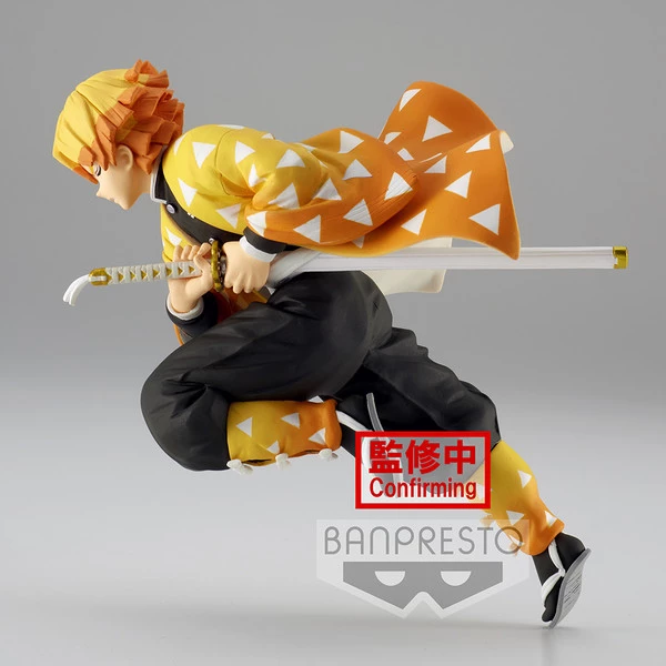 BANPRESTO Zenitsu Agatsuma Demon Slayer Vibration Stars Prize Figure - Image 3