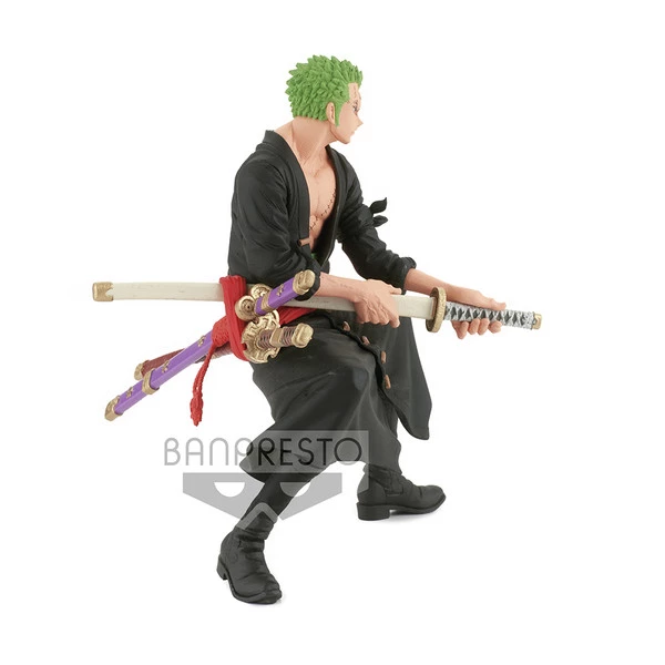BANPRESTO Roronoa Zoro Wanokuni II King Of Artist Ver One Piece Prize Figure - Image 2