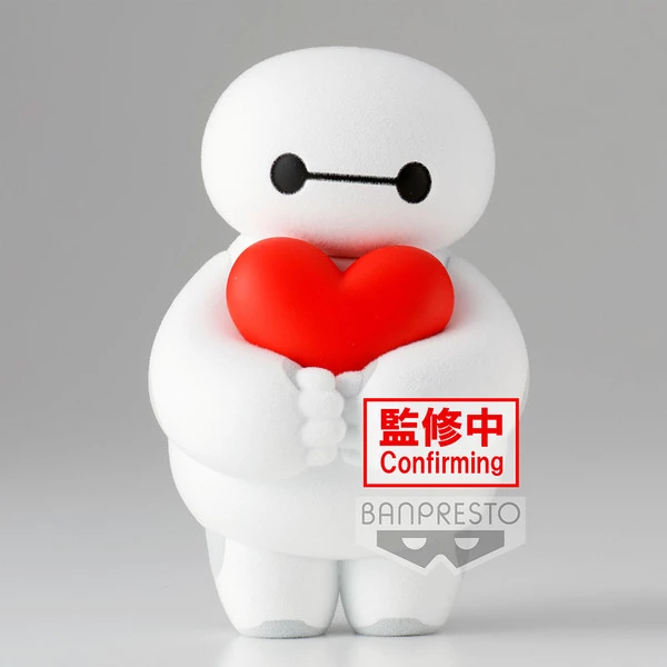 BANPRESTO Baymax Heart Ver A Big Hero Six Disney Characters Fluffy Puffy Prize Figure