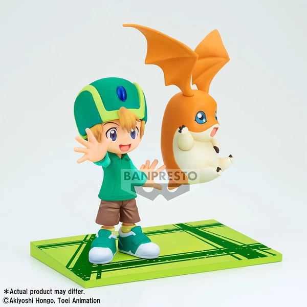 BANPRESTO Takeru & Patamon DXF Adventure Archives Ver Digimon Adventure Prize Figure - Image 7