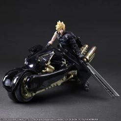 SQUARE ENIX Cloud Strife & Fenrir Play Arts -Kai- Final Fantasy VII Advent Children Action Figure