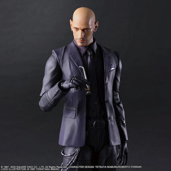 SQUARE ENIX Rude Play Arts -Kai- Final Fantasy VII Remake Action Figure - Image 3