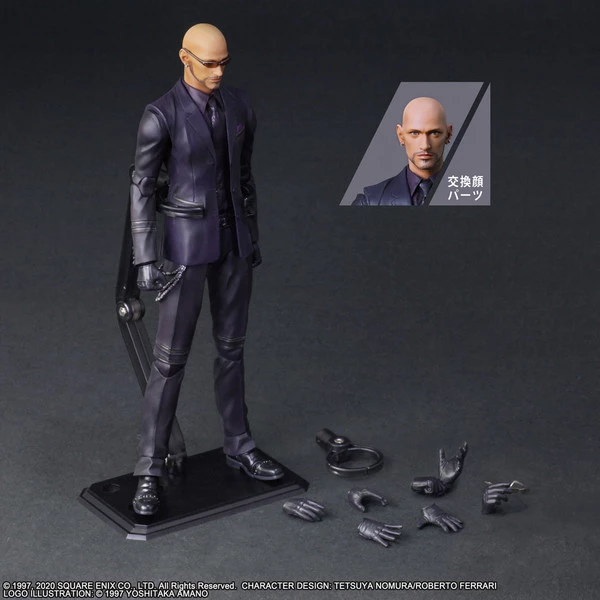 SQUARE ENIX Rude Play Arts -Kai- Final Fantasy VII Remake Action Figure - Image 7