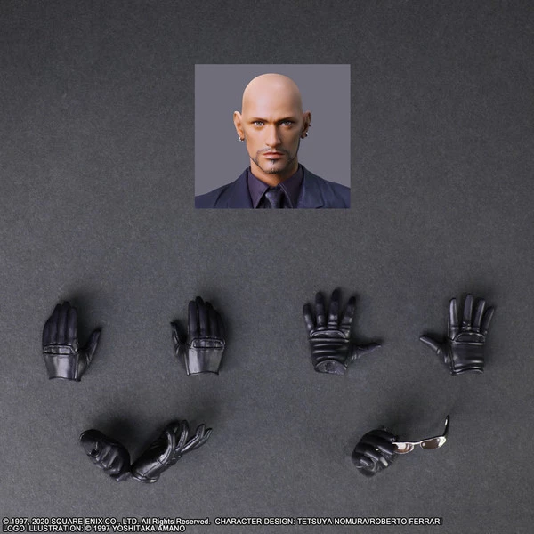 SQUARE ENIX Rude Play Arts -Kai- Final Fantasy VII Remake Action Figure - Image 8