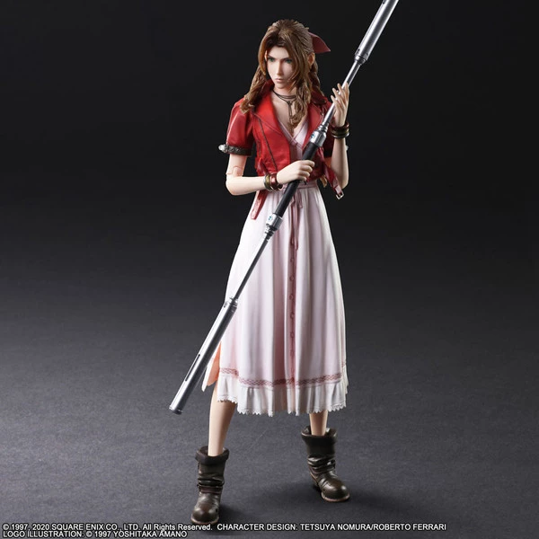 SQUARE ENIX Aerith Gainsborough Play Arts -Kai- Final Fantasy VII Remake Action Figure - Image 3