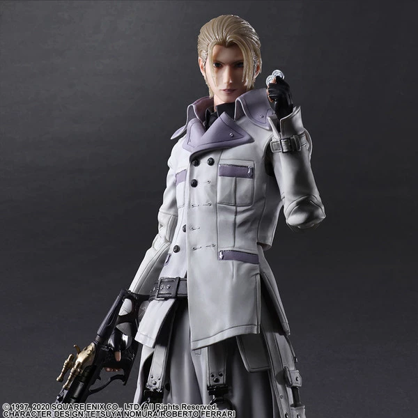 SQUARE ENIX Rufus Shinra Play Arts -Kai- Final Fantasy VII Remake Action Figure - Image 4