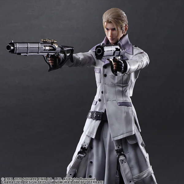 SQUARE ENIX Rufus Shinra Play Arts -Kai- Final Fantasy VII Remake Action Figure - Image 5