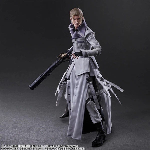 SQUARE ENIX Rufus Shinra Play Arts -Kai- Final Fantasy VII Remake Action Figure - Image 6