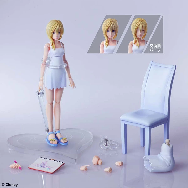 SQUARE ENIX Namine Kingdom Hearts III Bring Arts Action Figure