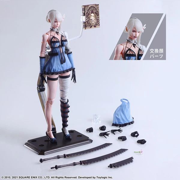 SQUARE ENIX Kaine NieR Replicant Ver 1.22474487139... Play Arts Kai Action Figure