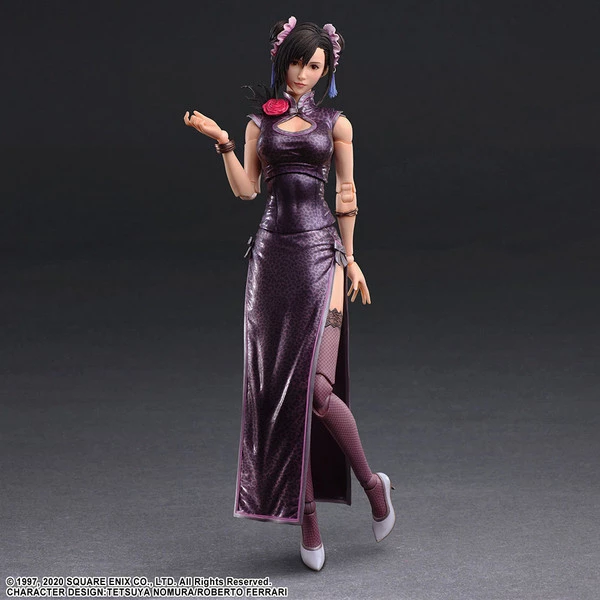 SQUARE ENIX Tifa Lockhart Sporty Dress Ver Final Fantasy VII Remake Play Arts Kai Action Figure - Image 2