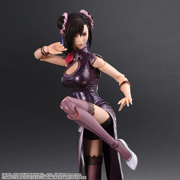SQUARE ENIX Tifa Lockhart Sporty Dress Ver Final Fantasy VII Remake Play Arts Kai Action Figure - Image 4