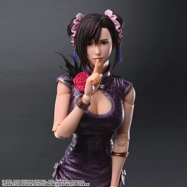 SQUARE ENIX Tifa Lockhart Sporty Dress Ver Final Fantasy VII Remake Play Arts Kai Action Figure - Image 6