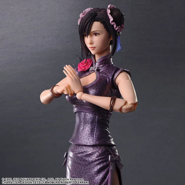 SQUARE ENIX Tifa Lockhart Sporty Dress Ver Final Fantasy VII Remake Play Arts Kai Action Figure - Image 7