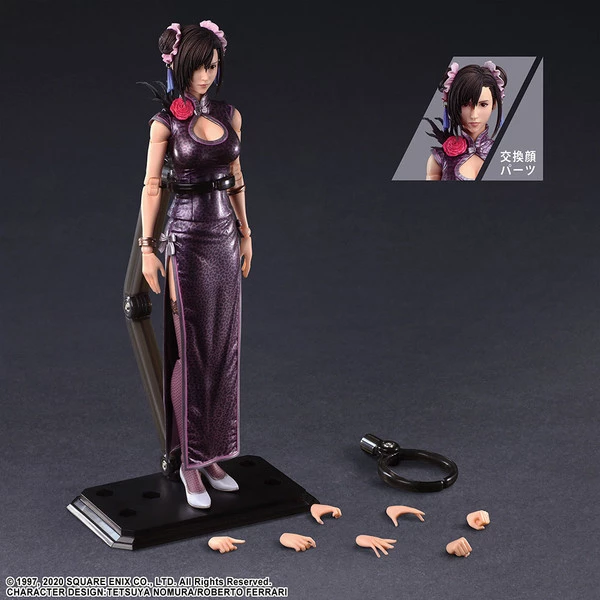 SQUARE ENIX Tifa Lockhart Sporty Dress Ver Final Fantasy VII Remake Play Arts Kai Action Figure - Image 8