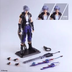 SQUARE ENIX Riku Deluxe Ver Kingdom Hearts III Play Arts Kai Action Figure