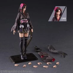 SQUARE ENIX Tifa Lockhart Exotic Dress Ver Final Fantasy VII Remake Play Arts Kai Action Figure