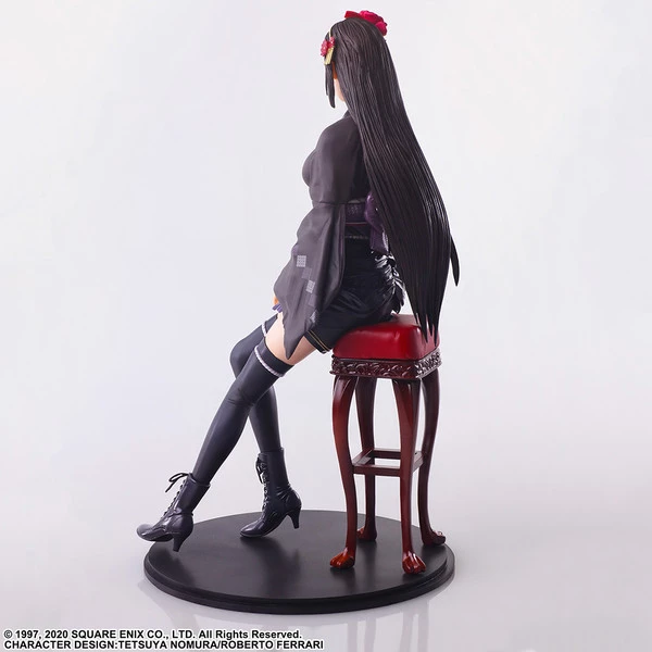 SQUARE ENIX Tifa Lockhart Exotic Dress Ver Final Fantasy VII Remake Static Arts Figure - Image 3