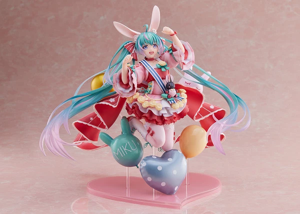 TAITO Hatsune Miku Birthday 2021 Pretty Rabbit Ver Vocaloid Spiritale Figure