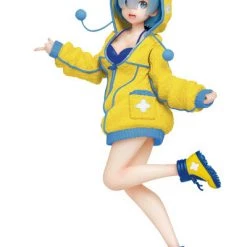 TAITO PRIZE Rem Fluffy Parka Alternate Color Ver Re:ZERO Precious Prize Figure
