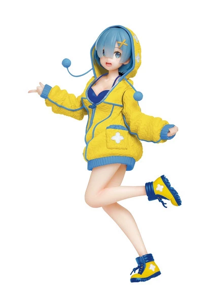 TAITO PRIZE Rem Fluffy Parka Alternate Color Ver Re:ZERO Precious Prize Figure