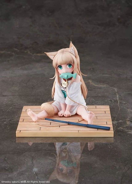 HOBBY SAKURA Kinako Sitting Fish Ver My Cat Is A Kawaii Girl Original Character Figure - Image 4
