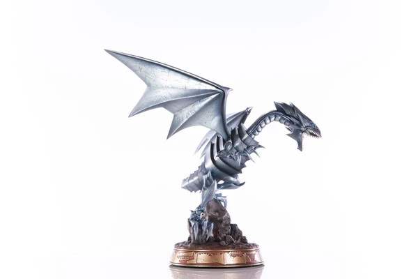 FIRST 4 FIGURES Blue-Eyes White Dragon Silver Variant Ver Yu-Gi-Oh! Statue - Image 26