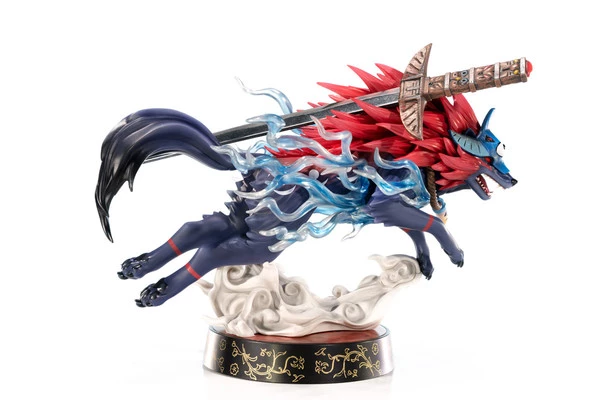 FIRST 4 FIGURES Oki Wolf Form Ver Okami Figure - Image 26
