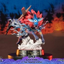 FIRST 4 FIGURES Oki Wolf Form Ver Okami Figure