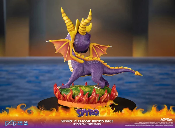 FIRST 4 FIGURES Spyro Classic Ripto's Rage Spyro 2 Statue Figure - Image 6