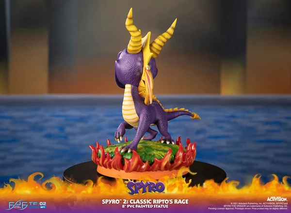 FIRST 4 FIGURES Spyro Classic Ripto's Rage Spyro 2 Statue Figure - Image 7